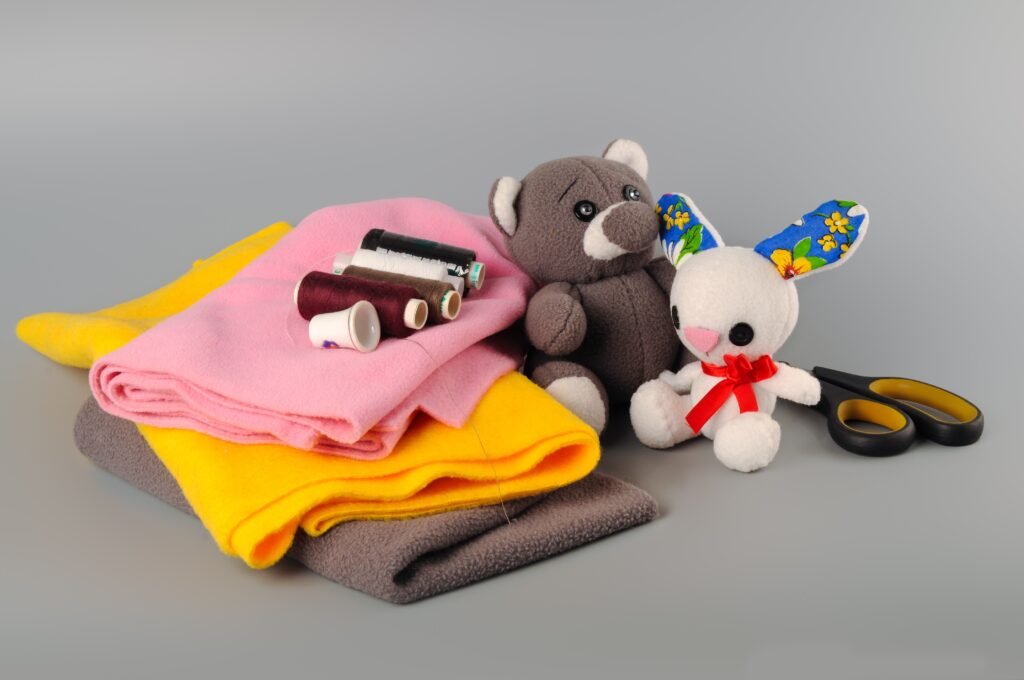 matériaux utilisés dans la fabrication des peluches