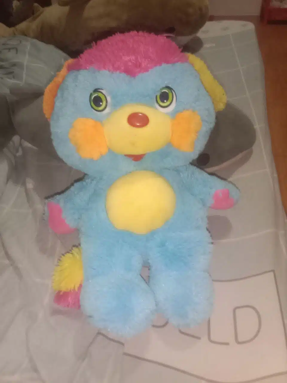 Popples peluche : peluche Popples colorée et câline