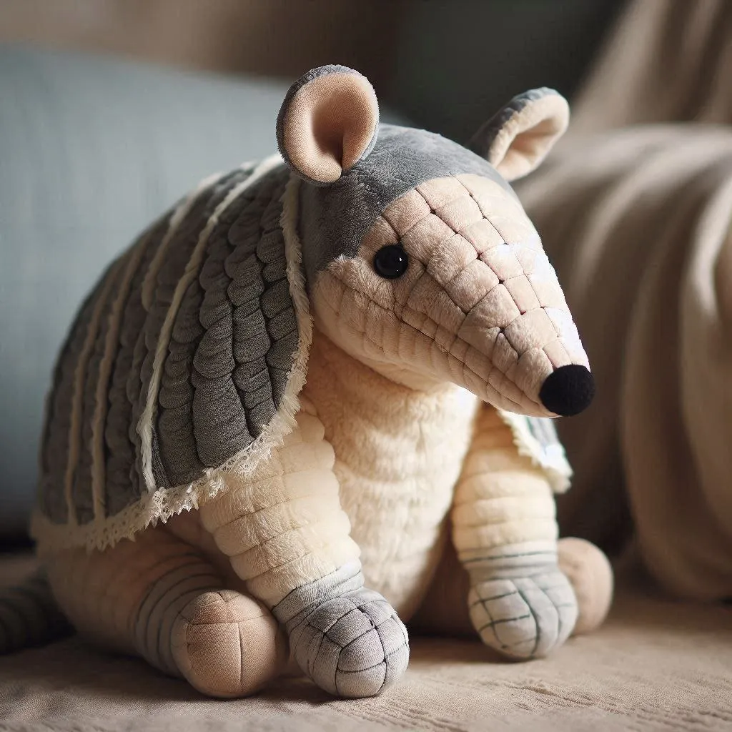 Peluche Sage : une peluche de Tatou
