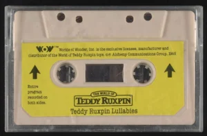 cassette audio Teddy Ruxpin cassette audio Teddy Ruxpin