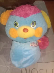 peluche Popples (2) peluche Popples : peluche colorée et câline