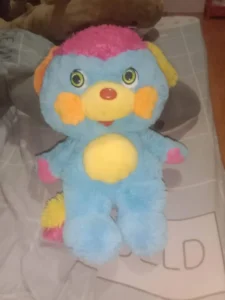 peluche Popples peluche Popples : peluche colorée et câline