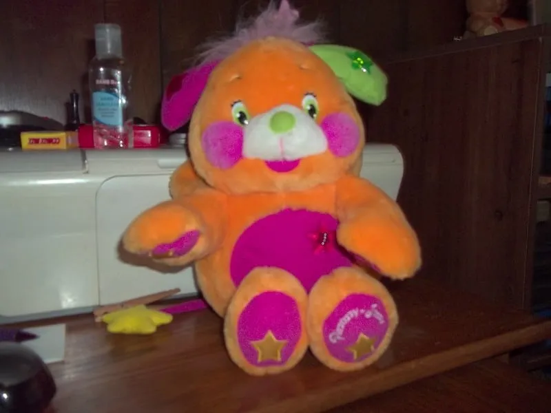 peluche Popples : peluche colorée et câline