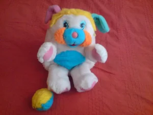 peluche Popples (5) peluche Popples : peluche colorée et câline