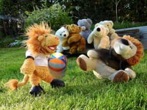 peluche et sport