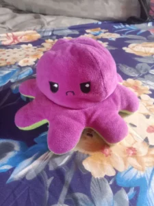 peluches de pieuvre réversible